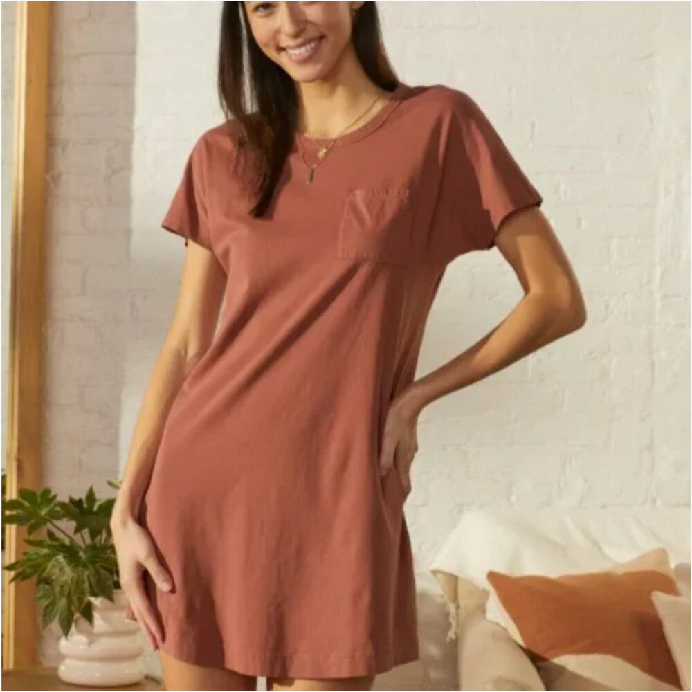 UpWest Organic Cotton Super Soft T-Shirt Dress